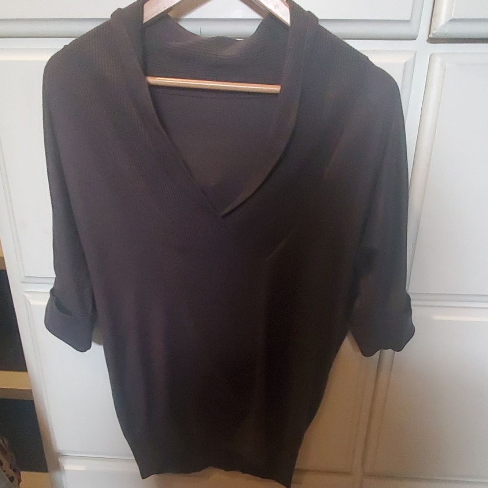 Anne Taylor charcoal sweater
